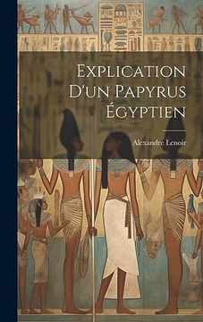 portada Explication D'un Papyrus Égyptien (in Catalá)