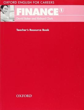 portada Oxford English for Careers: Finance 1 Teachers Resource Book: Oxford English for Careers: Finance 1 Teachers Resource Book 1 (en Inglés)