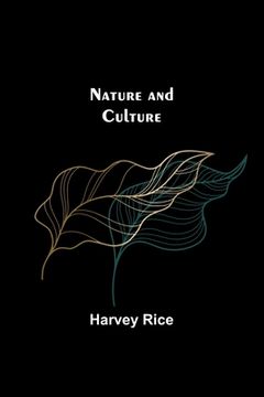 portada Nature and Culture (in English)