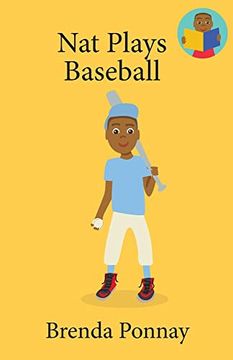 portada Nat Plays Baseball (en Inglés)
