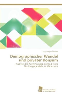 portada Demographischer Wandel Und Privater Konsum