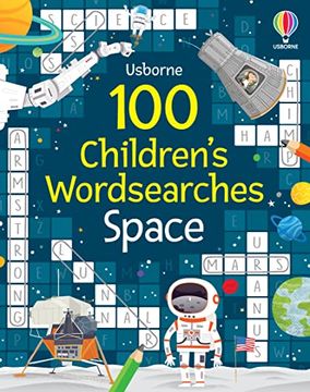 portada 100 Children's Wordsearches: Space (en Inglés)