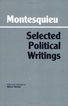 portada Montesquieu: Selected Political Writings (en Inglés)