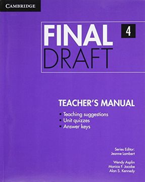 portada Final Draft Level 4 Teacher s Manual (en Inglés)