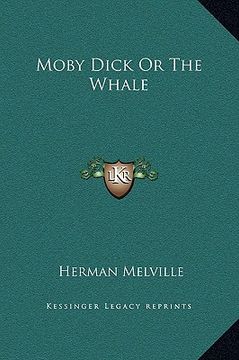 portada moby dick or the whale (en Inglés)