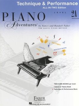 portada Piano Adventures All In Two Level 2A Technique & Performance (Faber Piano Adventures)