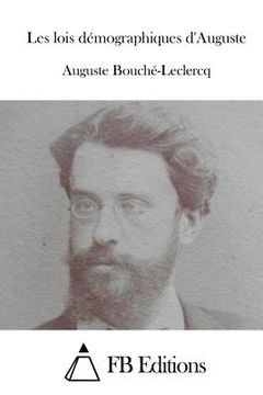 portada Les lois démographiques d'Auguste (en Francés)