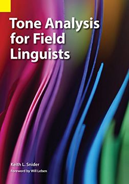 portada Tone Analysis for Field Linguists (en Inglés)