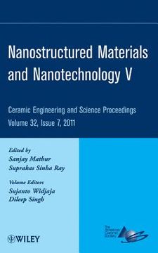 portada Nanostructured Materials and Nanotechnology V, Volume 32, Issue 7 (en Inglés)
