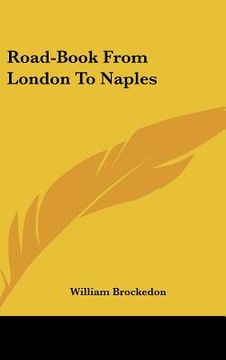 portada road-book from london to naples (en Inglés)