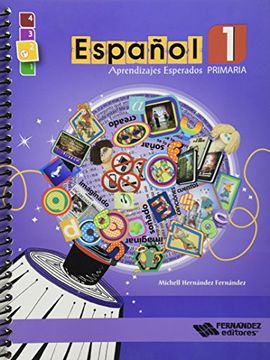 portada Español 1 Aprendizajes Esperados. Primaria