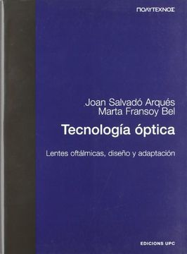 portada Tecnología Óptica: 7 (Politecnos) (in Spanish)