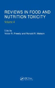 portada reviews in food and nutrition toxicity, volume 4 (en Inglés)