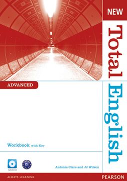 portada New Total English Advanced Workbook With key and Audio cd Pack (in English)