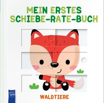 portada Mein Erstes Schiebe-Rate-Buch Waldtiere (en Alemán)