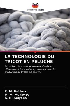 portada La Technologie Du Tricot En Peluche (in French)
