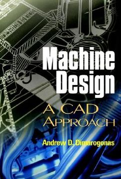 portada machine design: a cad approach (en Inglés)