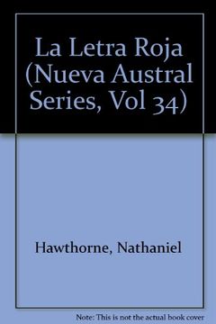 portada Letra roja (Nueva Austral Series, Vol 34)
