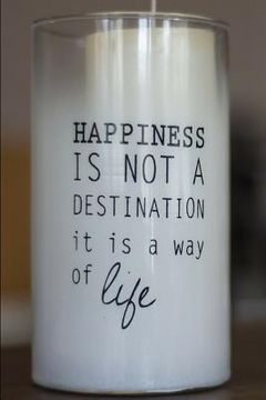 portada Happiness is Not a Destination it is a Way of Life (en Inglés)