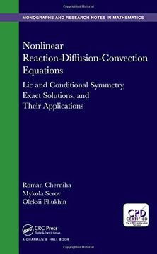 portada Nonlinear Reaction-Diffusion-Convection Equations: Lie and Conditional Symmetry, Exact Solutions and Their Applications (en Inglés)
