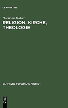 portada Religion, Kirche, Theologie (Sammlung Töpelmann (in German)