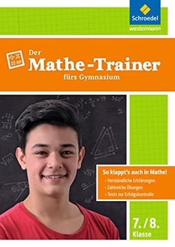 portada Der Mathe-Trainer / der Physik-Trainer: Mathematik-Trainer für das Gymnasium 7/8 (en Alemán)