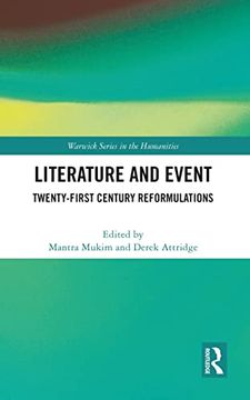 portada Literature and Event (Warwick Series in the Humanities) (in English)