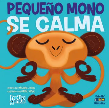 portada Pequeño Mono se Calma- Libro Educativo
