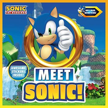 portada Meet Sonic! A Sonic the Hedgehog Storybook (en Inglés)