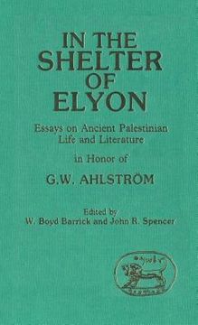 portada In the Shelter of Elyon: Essays on Ancient Palestinian Life and Literature (in English)