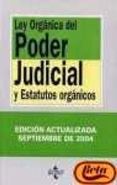 portada Ley Organica del Poder Judicial y Estatutos Organicos (18ª Ed. )