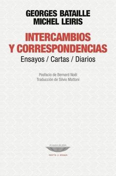 portada Intercambios y Correspondencias 1924-1982