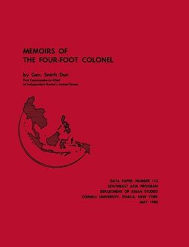 portada Memoirs of the Four-Foot Colonel (in English)