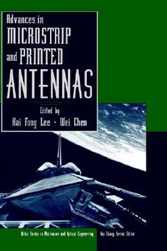 portada advances in microstrip and printed antennas (en Inglés)