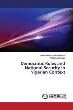portada Democratic Rules and National Security in Nigerian Context