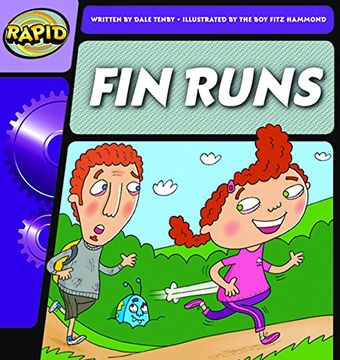 portada Rapid Phonics Step 1: Fin Runs (Fiction) (en Inglés)