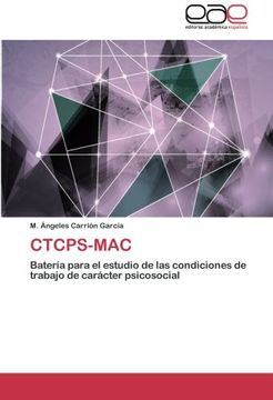 portada Ctcps-Mac: Batería Para el Estudio de las Condiciones de Trabajo de Carácter Psicosocial (in Spanish)