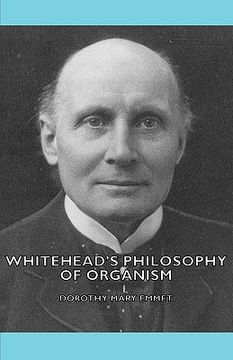 portada whitehead's philosophy of organism (en Inglés)