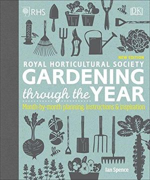 portada Rhs Gardening Through The Year (in English)