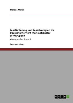 portada Leseförderung und Lesestrategien im Deutschunterricht multinationaler Lerngruppen