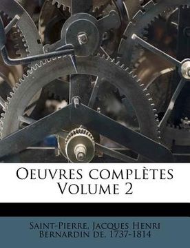 portada Oeuvres complètes Volume 2 (in French)