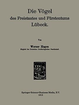 portada Die Vogel Des Freistaates Und Furstentums Lubeck