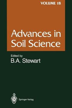 portada advances in soil science (en Inglés)