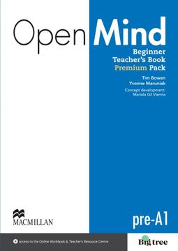 portada Open Mind Beginner Teacher's Book Premium Pack With Class Audio, Workbook Audio, Video & Online Workbook (en Inglés)