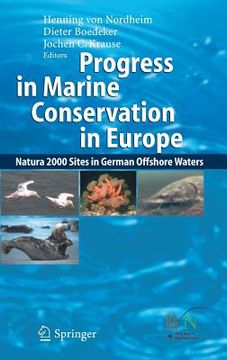 portada progress in marine conservation in europe: natura 2000 sites in german offshore waters (en Inglés)