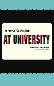 portada the people you will meet at university (en Inglés)