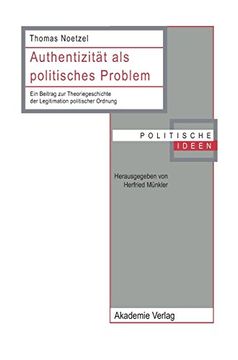 portada Authentizität als Politisches Problem (en Alemán)