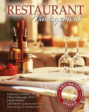 portada Restaurant Management (en Inglés)