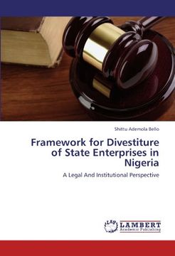 portada Framework for Divestiture of State Enterprises in Nigeria (en Inglés)