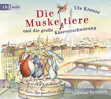portada Die Muskeltiere und die Große Käseverschwörung (Die Muskeltiere-Reihe zum Vorlesen, Band 5) (in German)